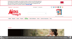 Desktop Screenshot of maxi-mag.fr