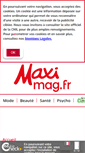 Mobile Screenshot of maxi-mag.fr